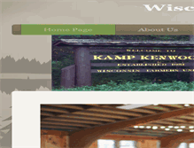 Tablet Screenshot of kampkenwood.com